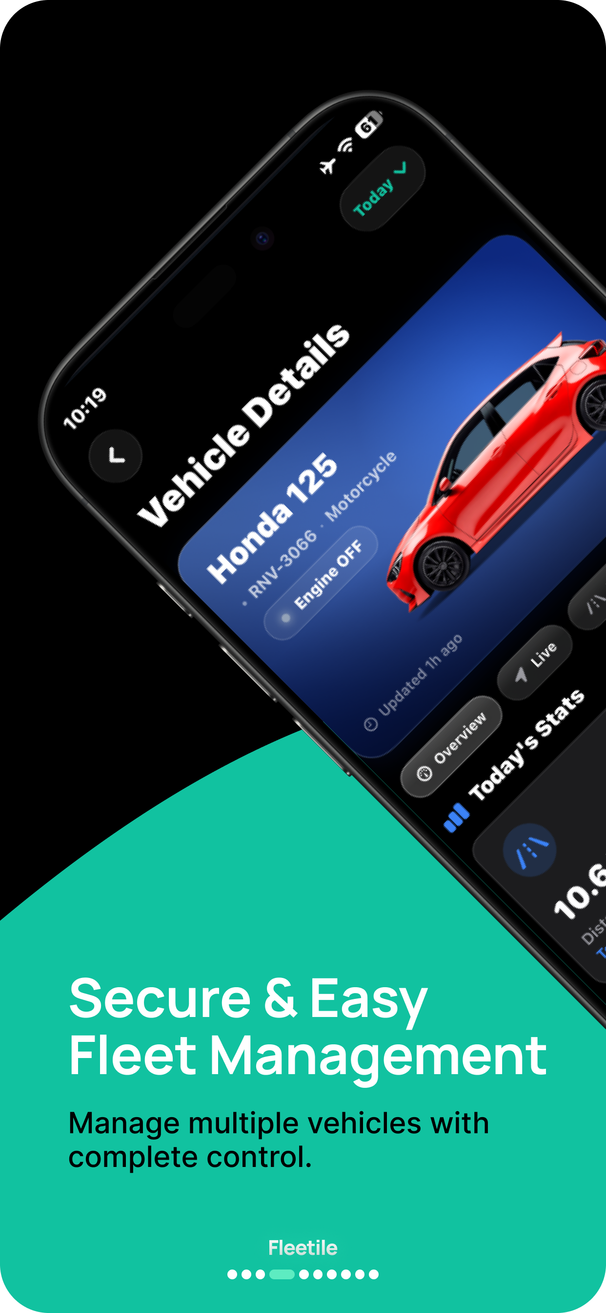Fleetile mobile app