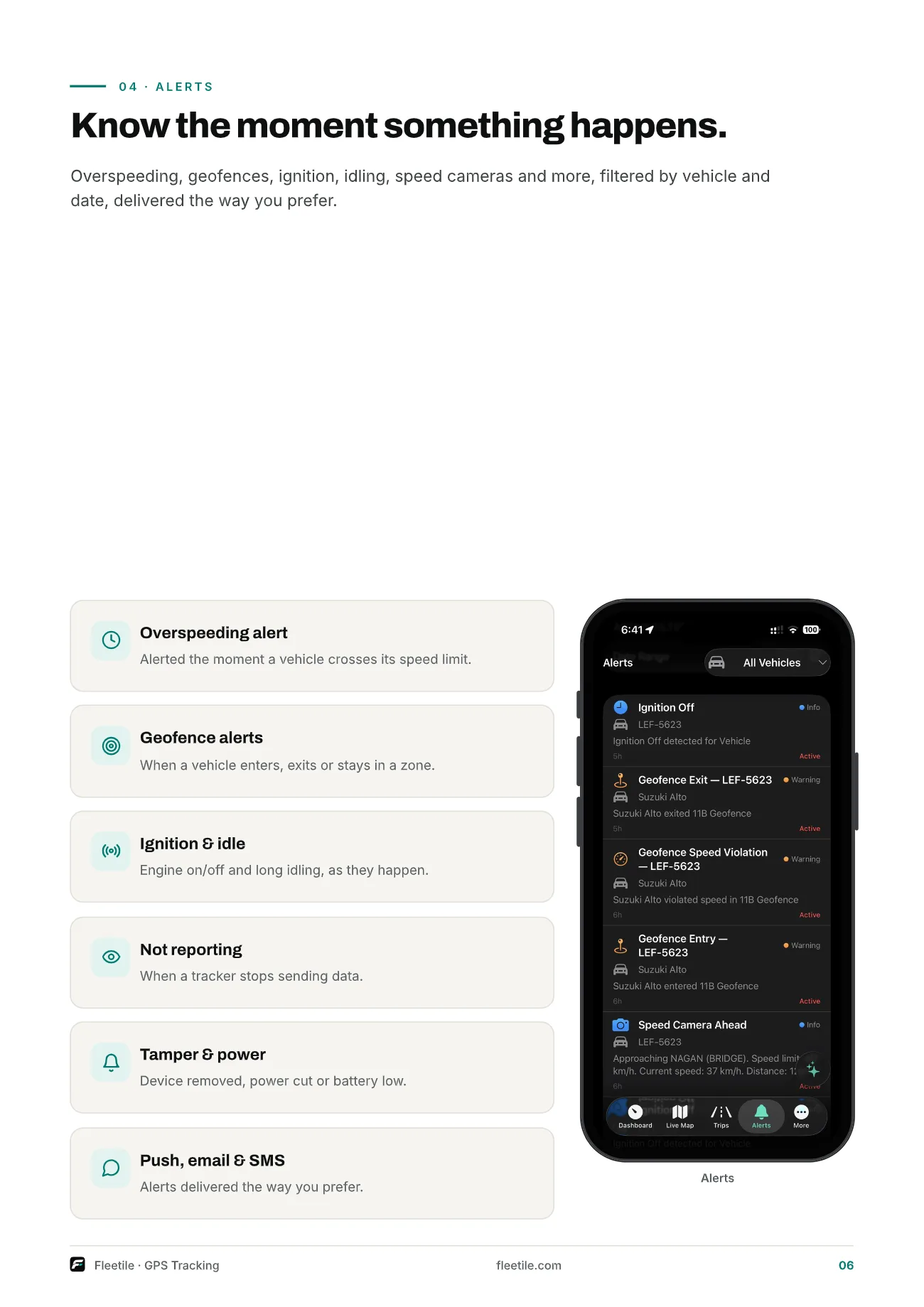 Fleetile brochure, page 6 of 10